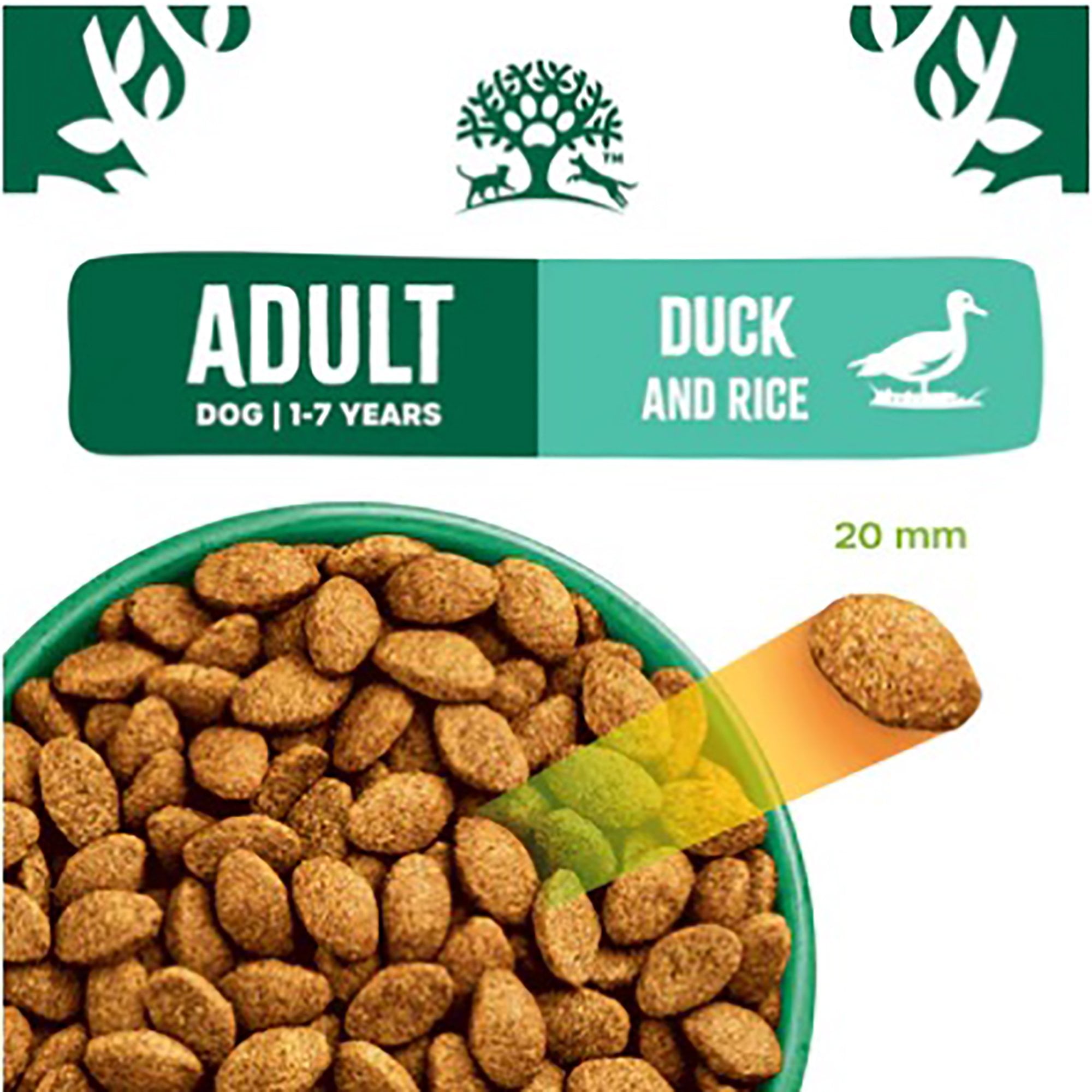 Adult Duck & Rice Dry Dog Food 2 x 15kg