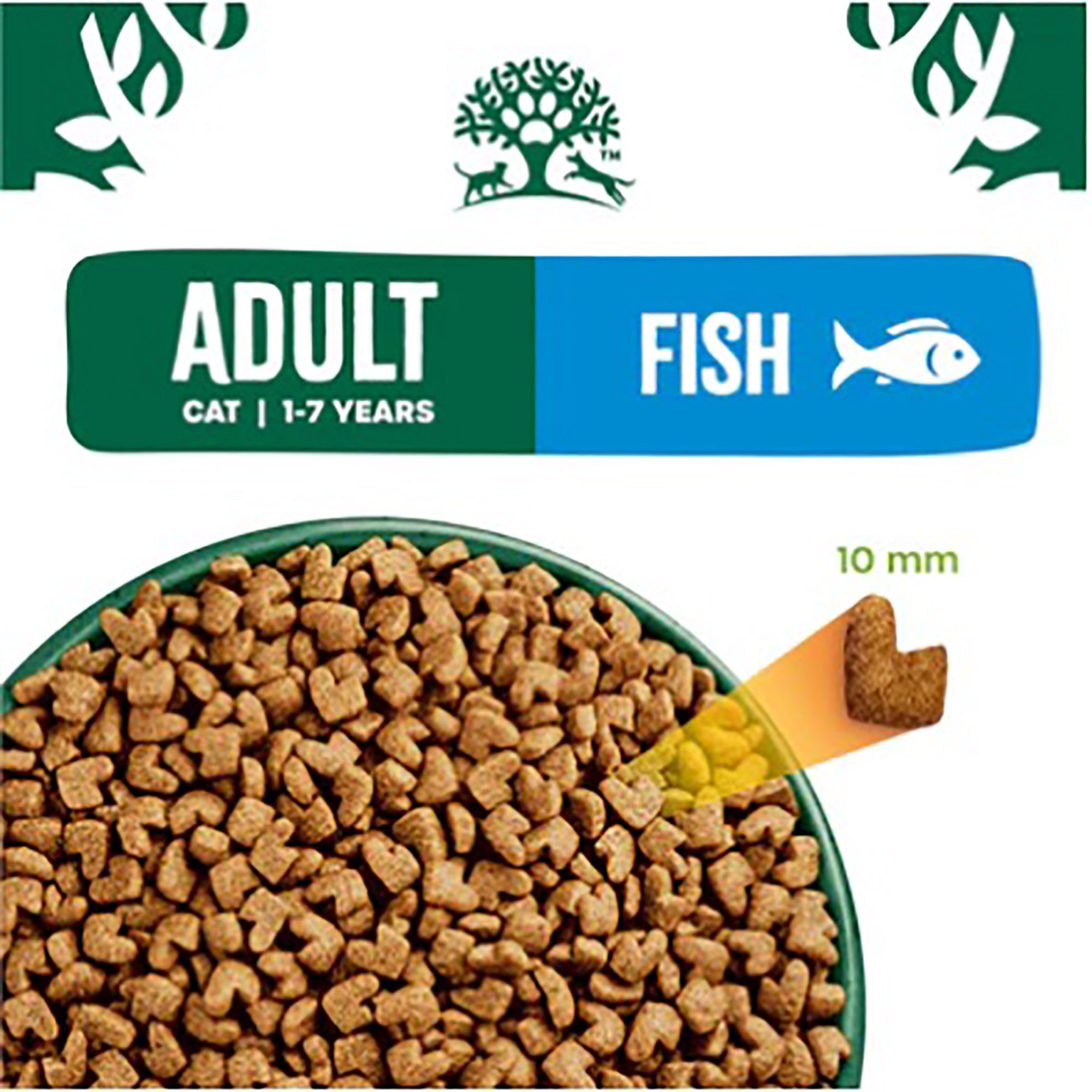 Adult Fish & Rice Dry Cat Food 1.5kg