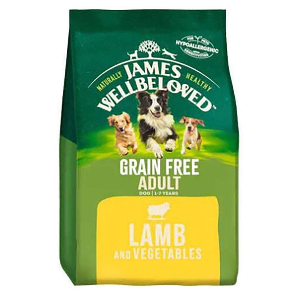 James Wellbeloved Grain Free Lamb Adult Dry Dog Food 10kg