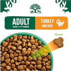 Adult Turkey & Rice Dry Dog Food 15kg