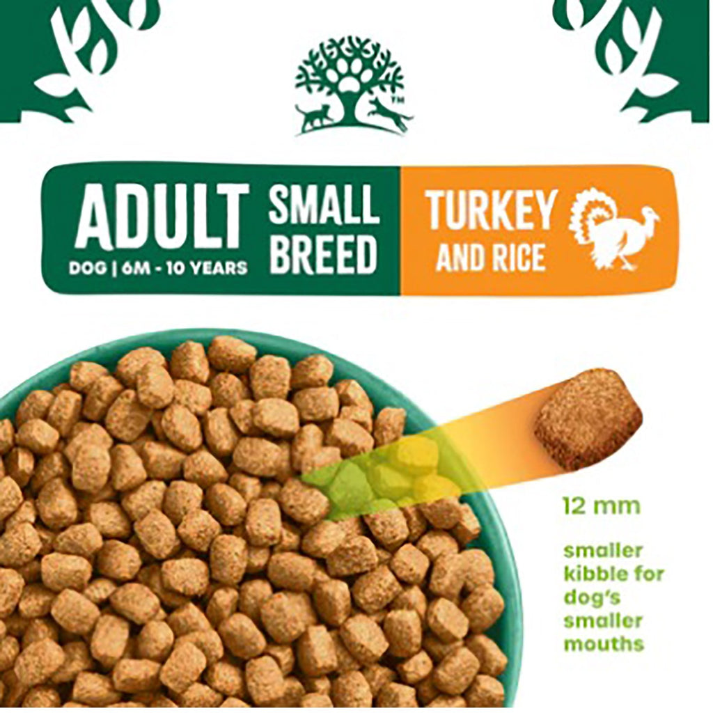 Adult Turkey & Rice Small Breed Dry Dog Food 1.5kg