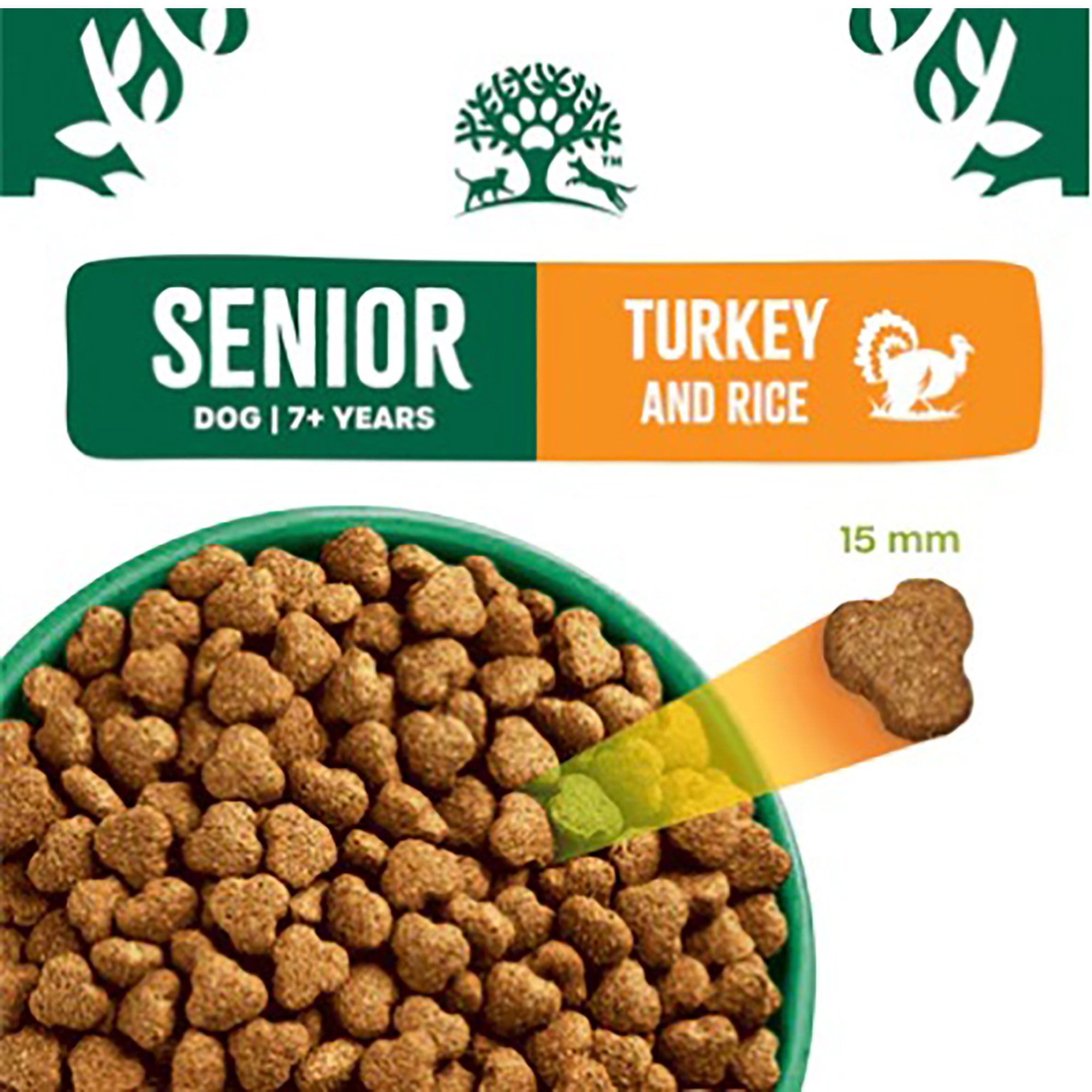 Senior Turkey & Rice Dog Food 2 x 15kg