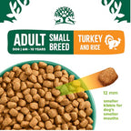 Small Breed Adult Turkey & Rice Dog Food 7.5kg