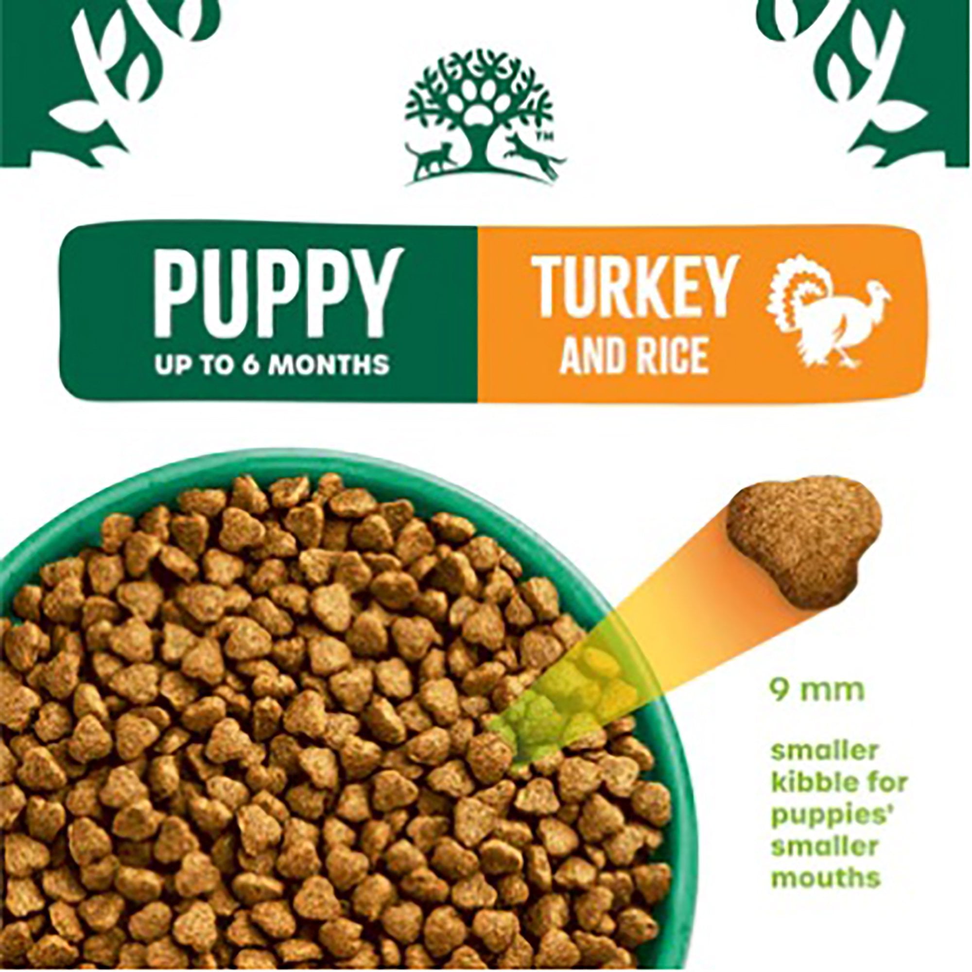 Puppy Turkey & Rice Dry Dog Food 15kg