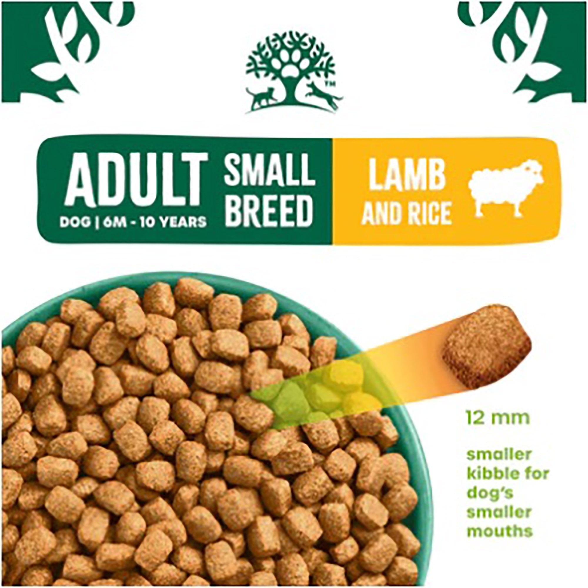 Small Breed Adult Lamb & Rice Dog Food 7.5kg