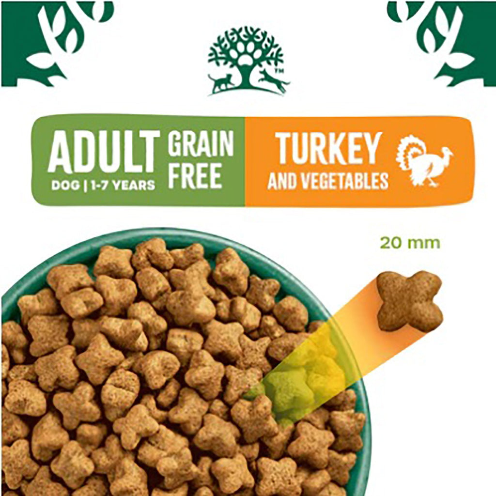 Grain Free Adult Turkey & Vegetable Dog Food 10kg