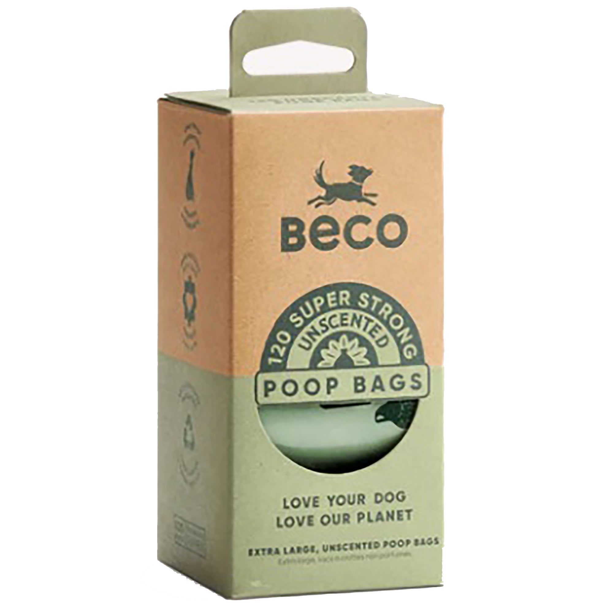 Unscented Dog Poop Bags - 120 Pack
