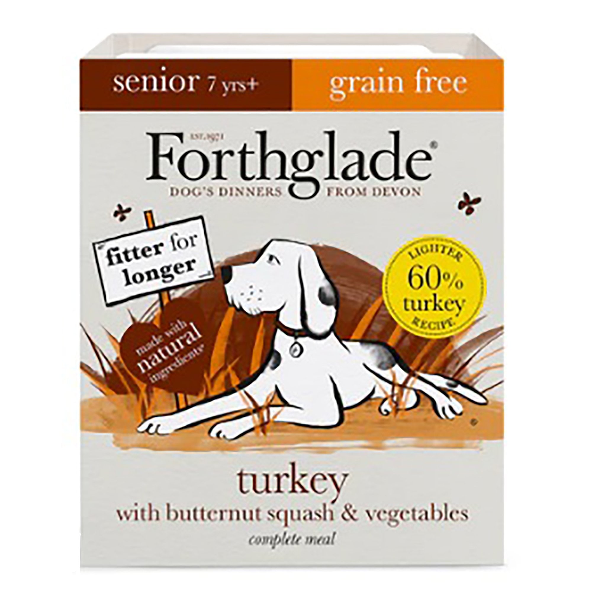 Senior Turkey With Butternut Squash & Vegetables 18 x 395g