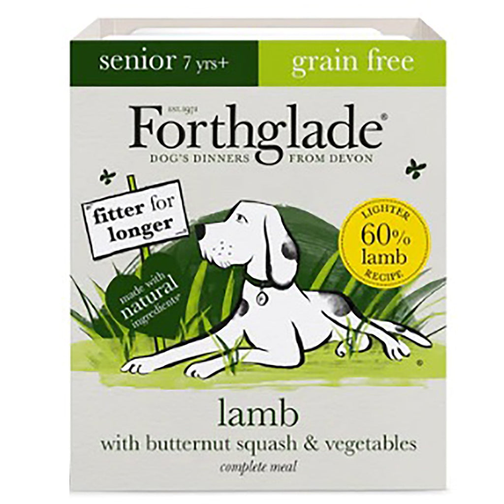 Forthglade Senior Lamb With Butternut Squash & Vegetables Grain Free 18 x 395g