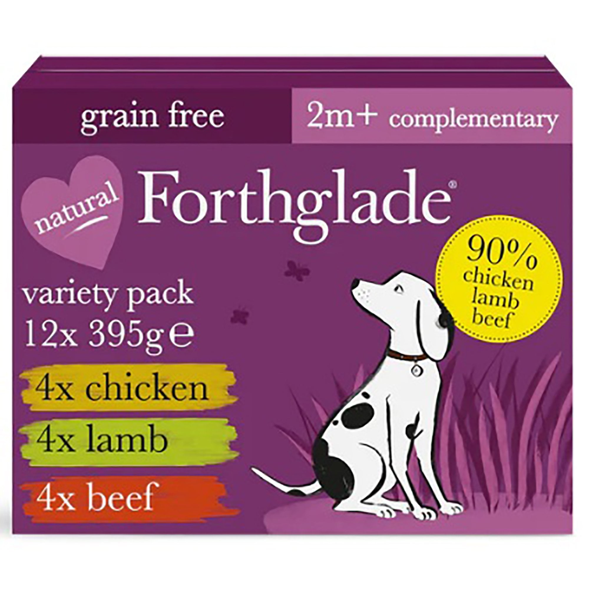 Just Multicase (Chicken, Lamb & Beef) Grain Free 12 x 395g