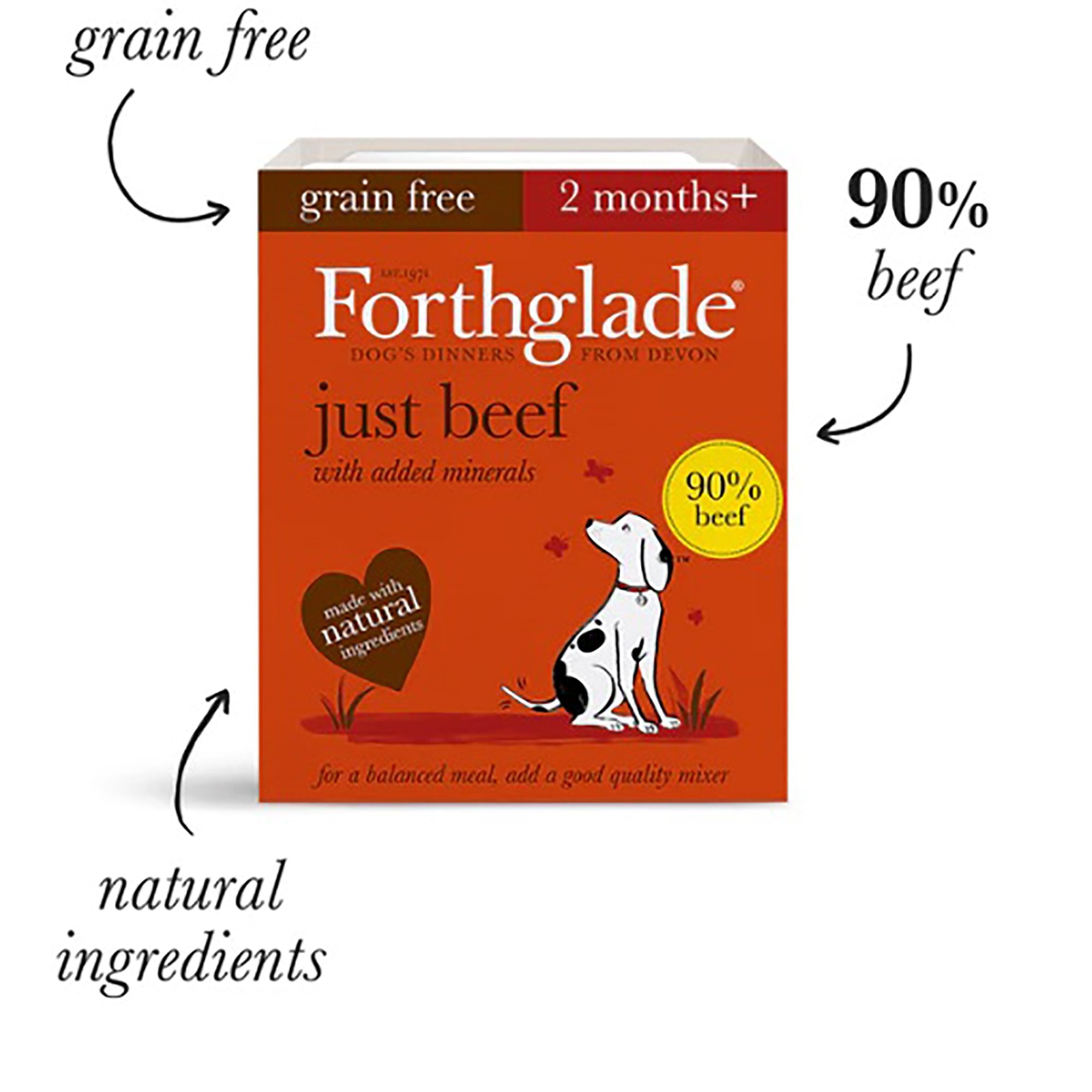 Just Multicase (Chicken, Lamb & Beef) Grain Free 12 x 395g