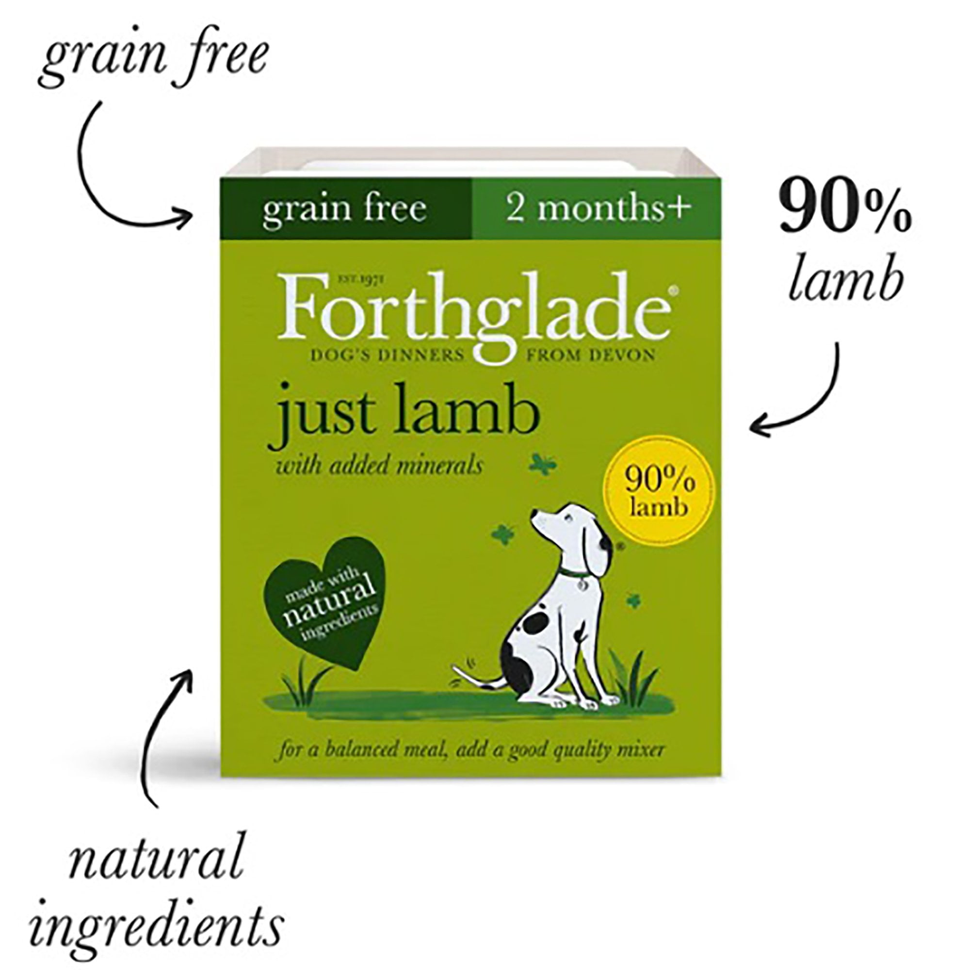 Just Multicase (Chicken, Lamb & Beef) Grain Free 12 x 395g