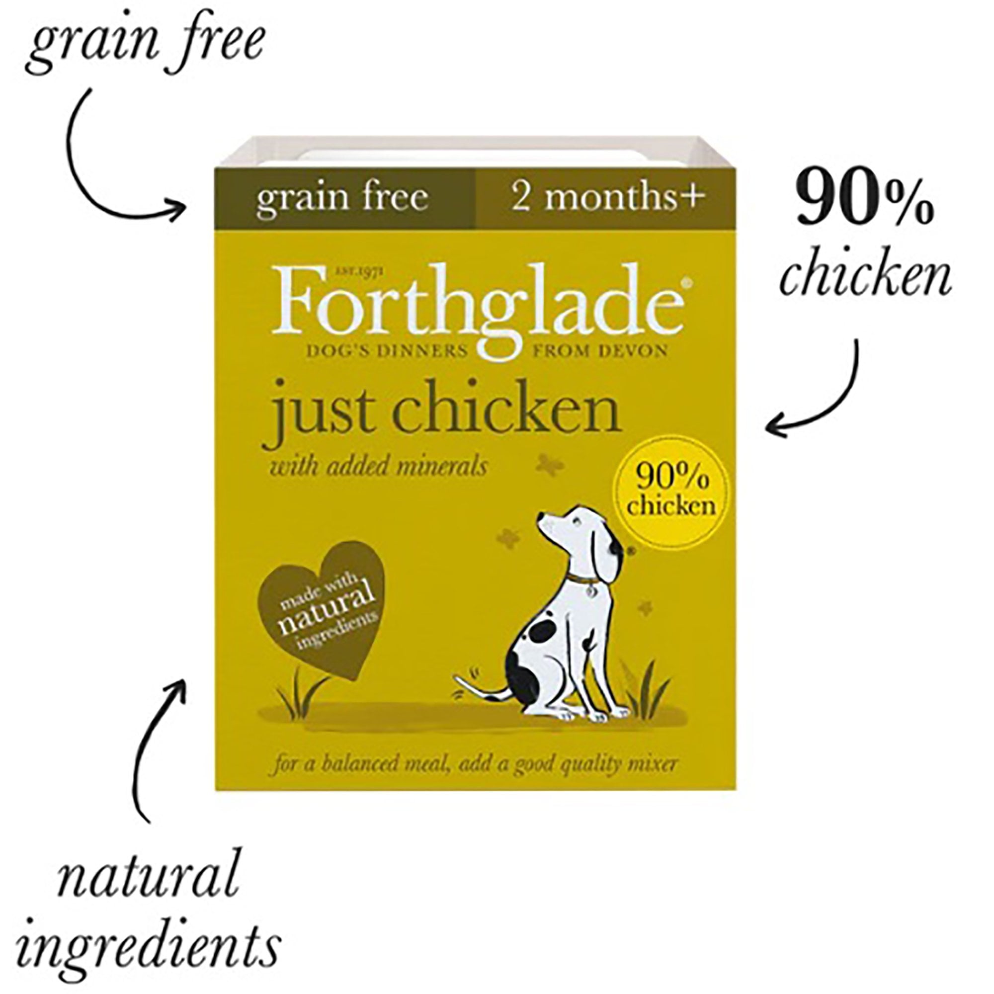 Just Multicase (Chicken, Lamb & Beef) Grain Free 12 x 395g