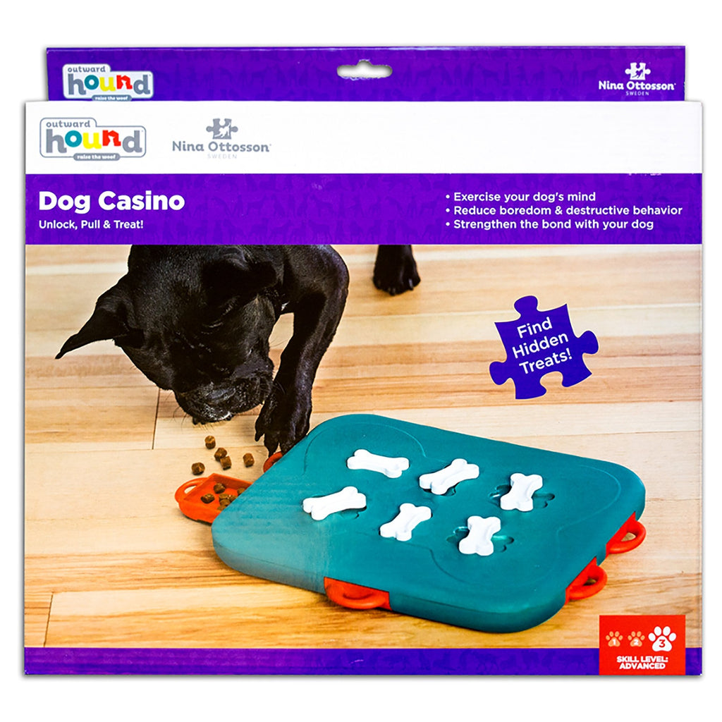 Outward Hound Casino Puzzle Dog Toy