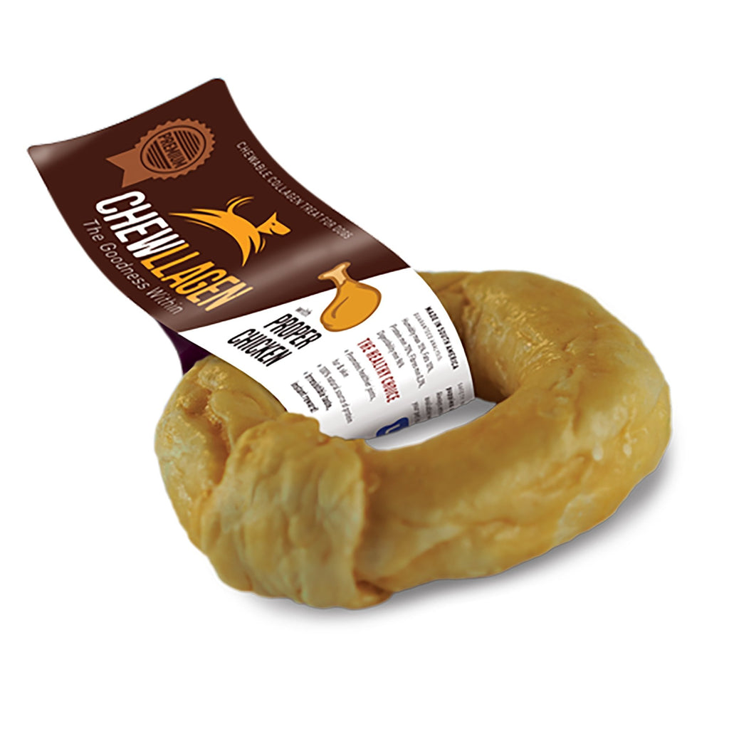 Collagen Chicken Donut Dog Treat Small (3.5")