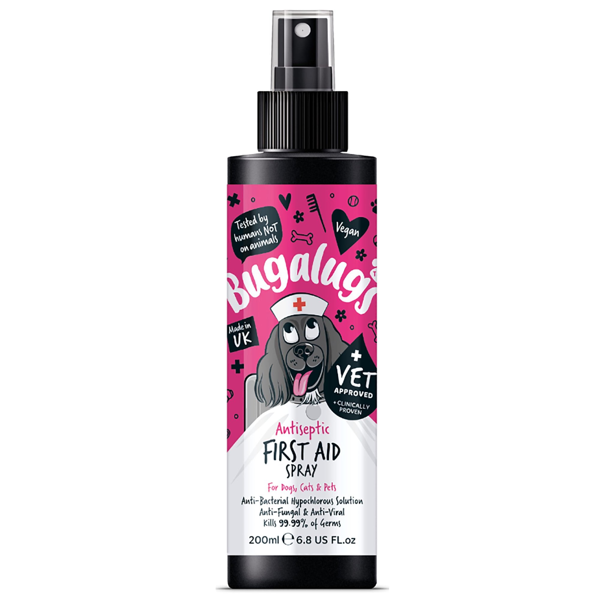 Antiseptic First Aid Spray For Pets 200ml
