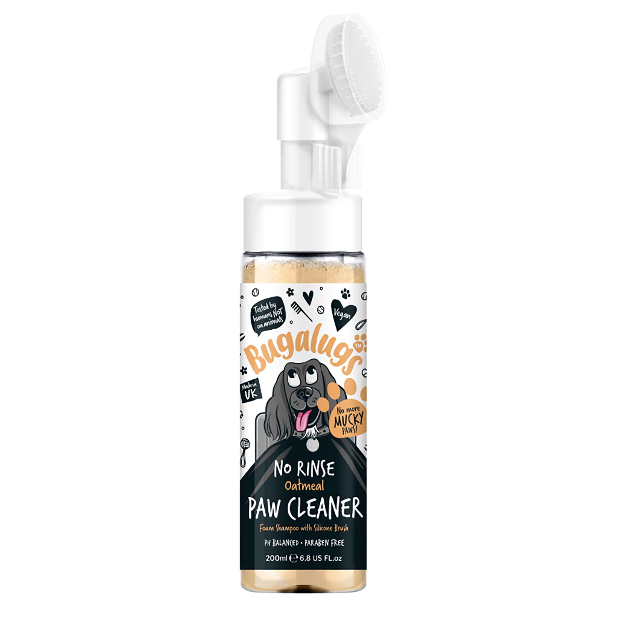 No Rinse Oatmeal Paw Cleaner For Dogs 200ml