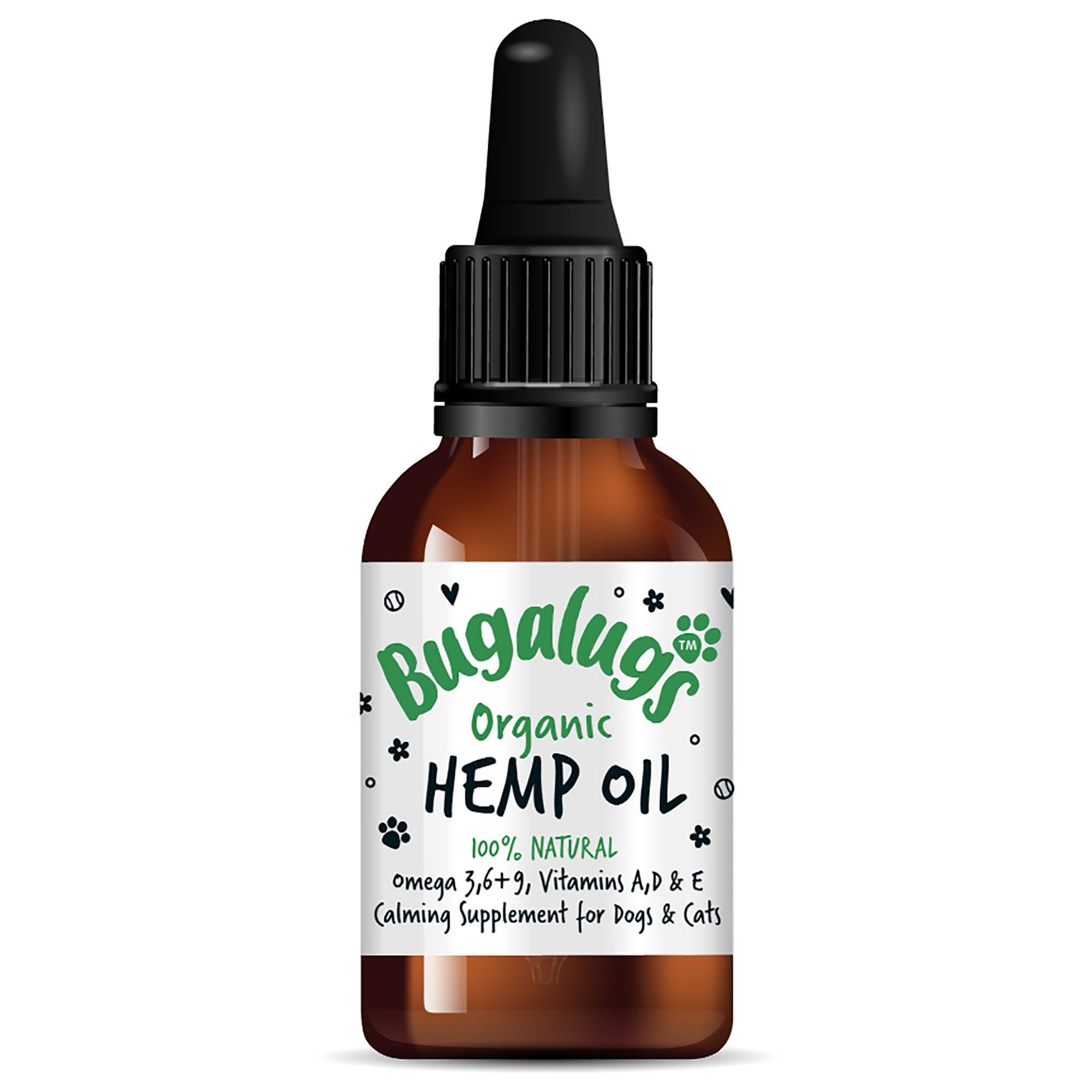 Organic Hemp Seed Oil For Cats & Dogs 50ml
