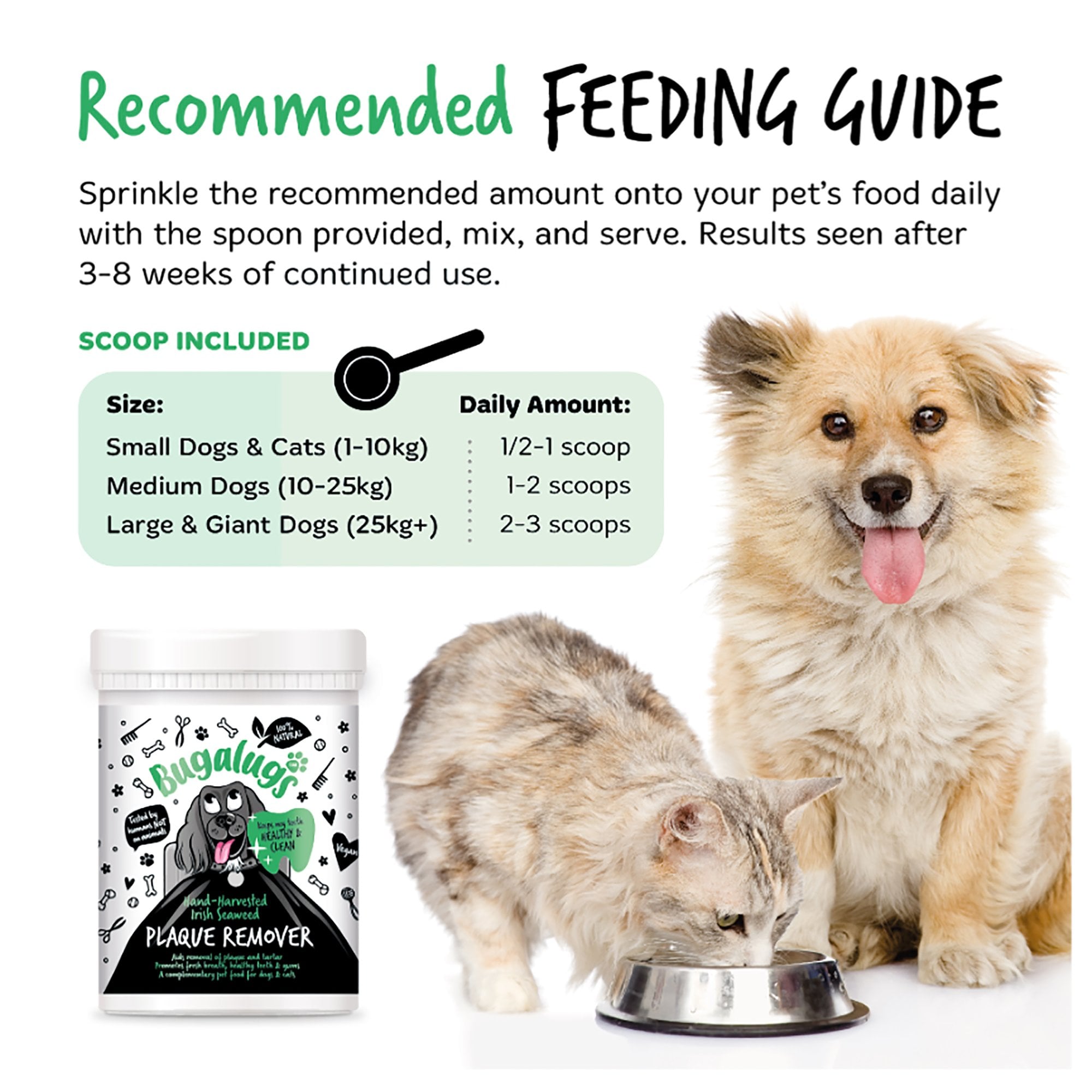 Hand-Harvested Irish Seaweed Plaque Remover For Cats & Dogs 70g