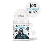 Tear Stain Eye Wipes For Dogs 100pk