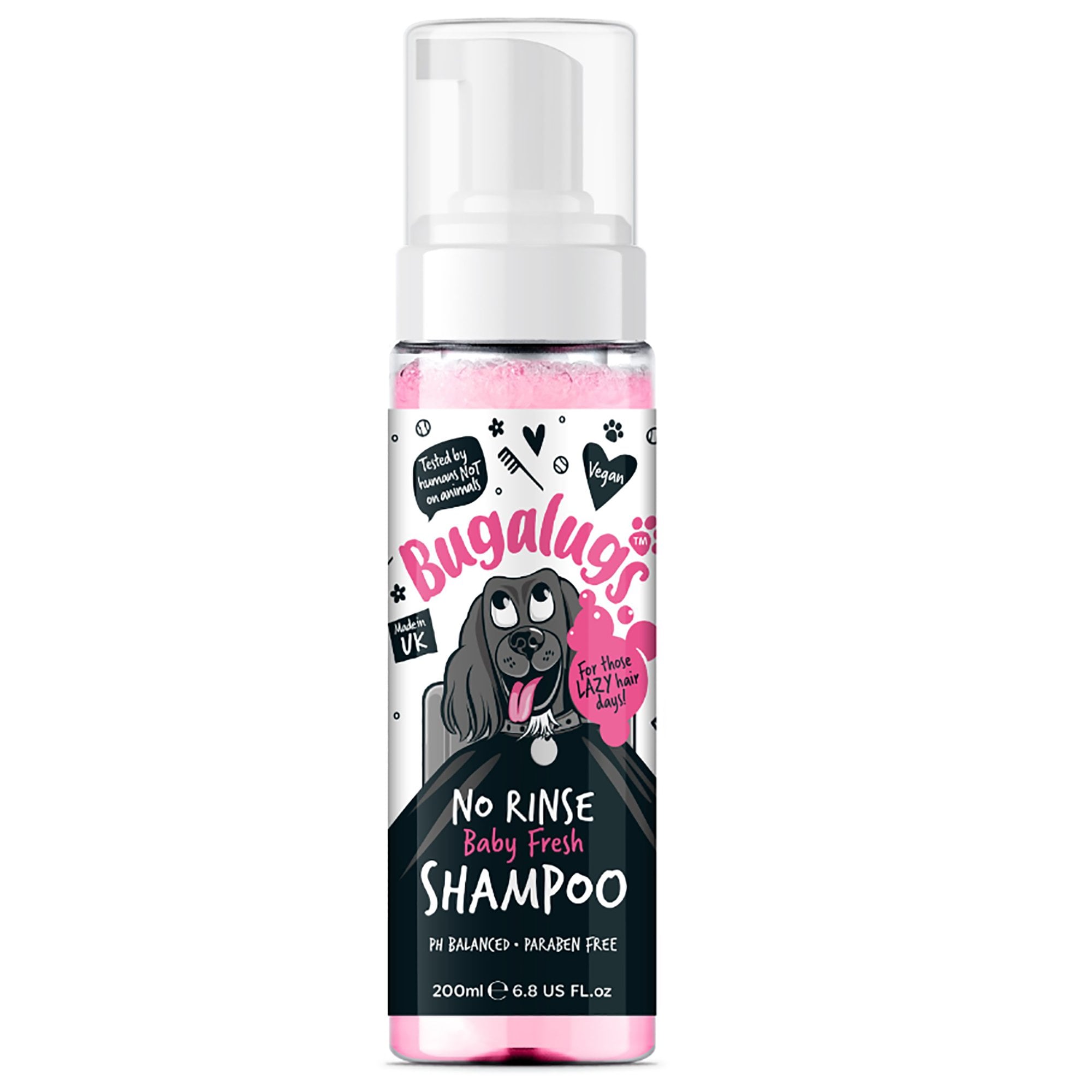 No Rinse Baby Fresh Dog Shampoo 200ml