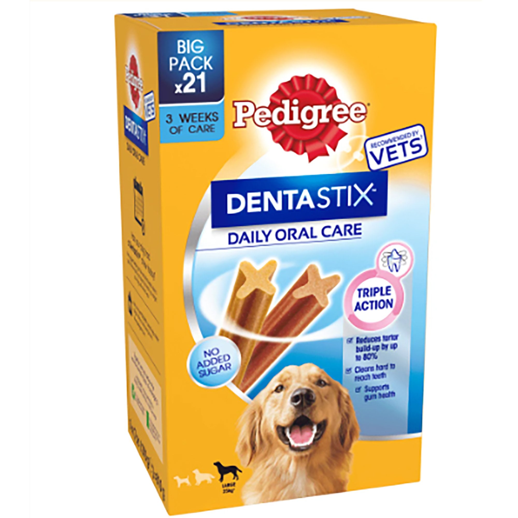 Dentastix Daily Oral Care Dental Dog Treats Large - 21 Sticks
