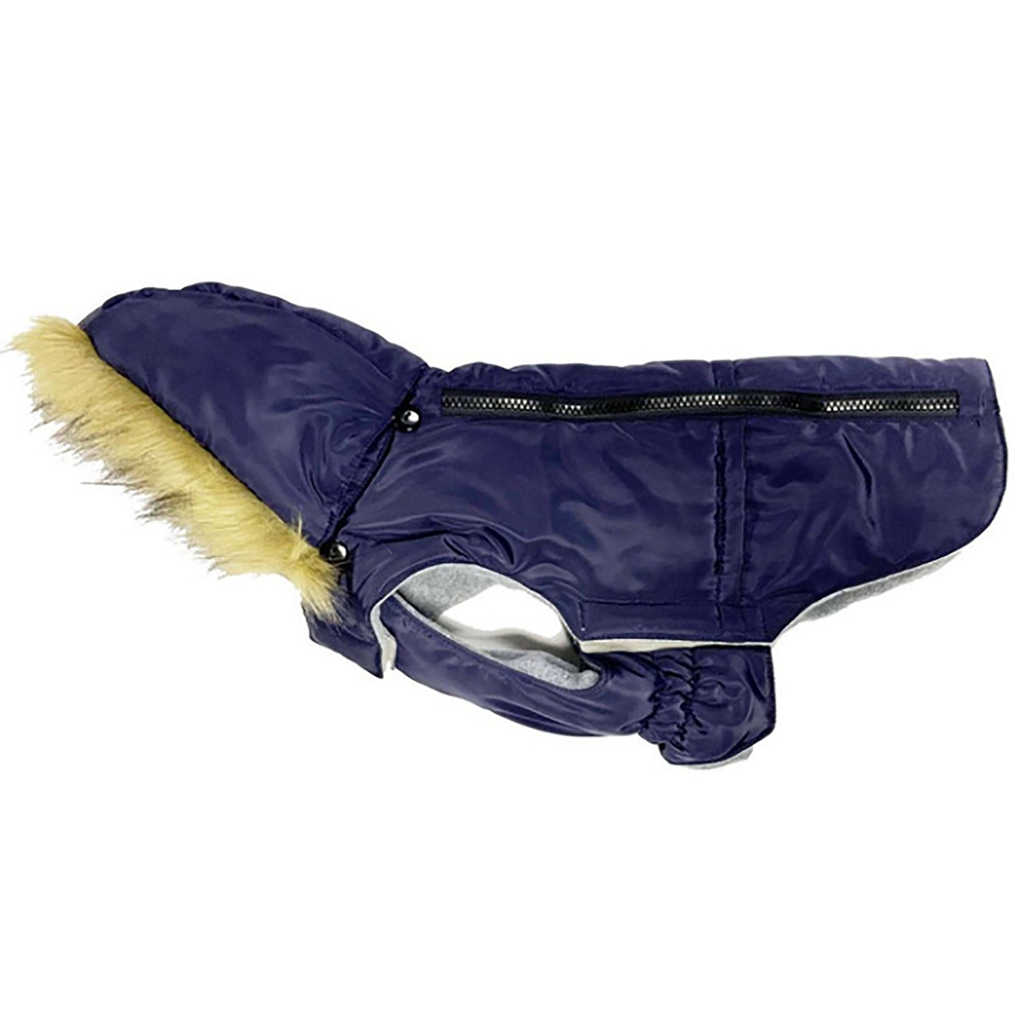 Go Walk Blue Parka Dog Jacket Small