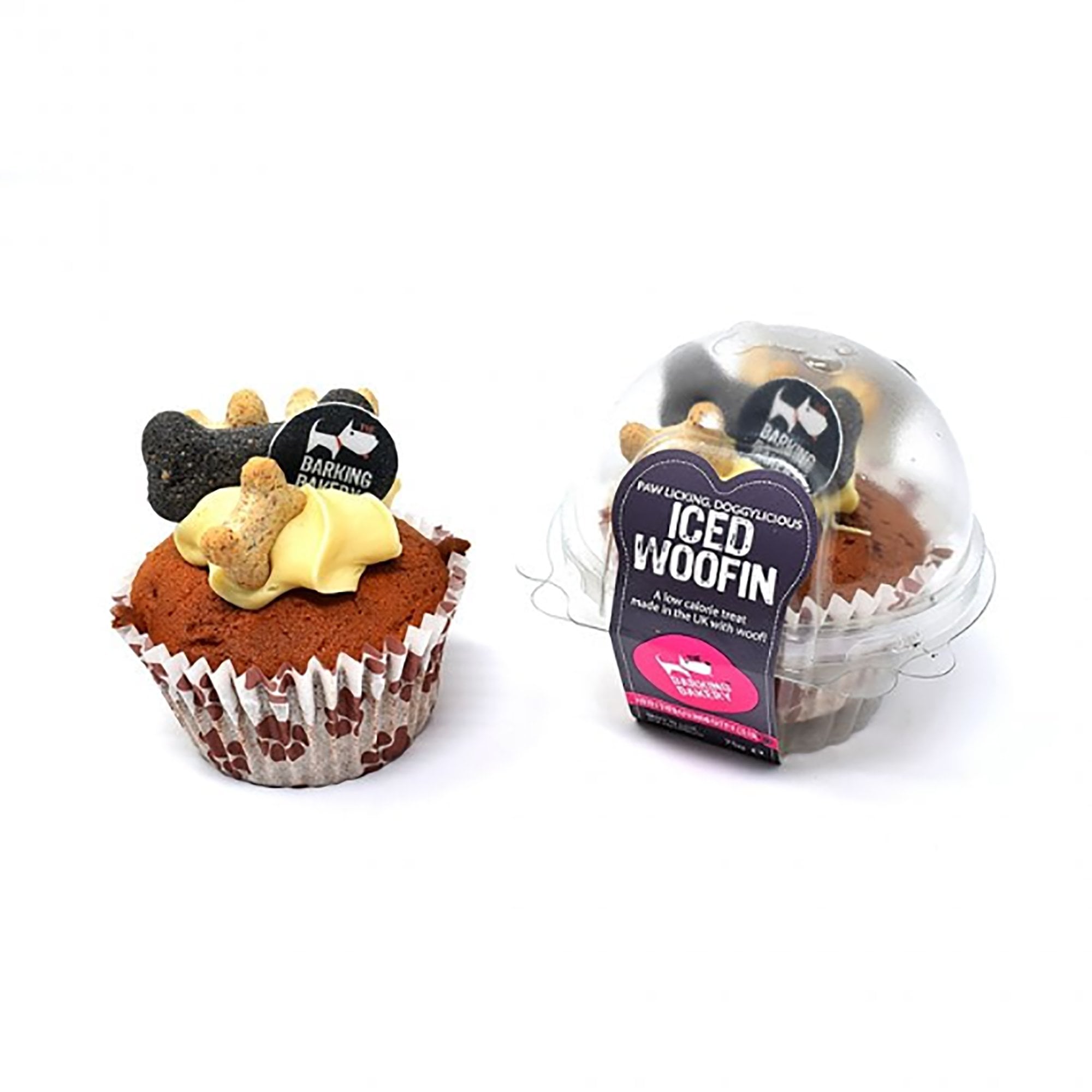 The Barking Bakery Vanilla Iced Vanilla Woofin Dog Treat