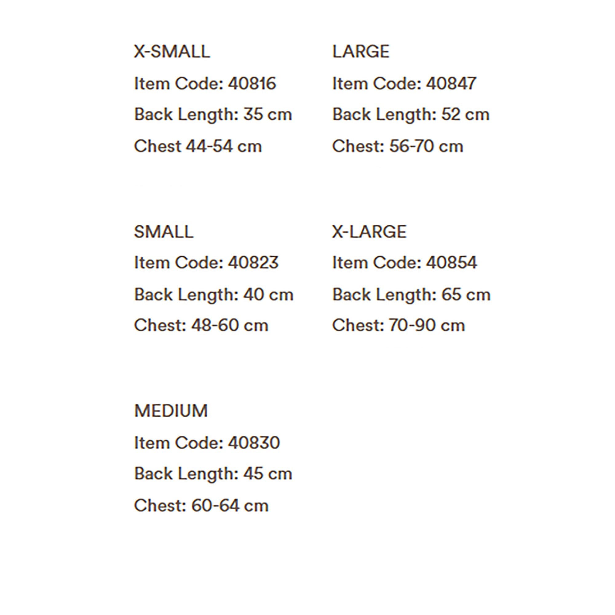 Microfibre Drying Dog Coat - Large