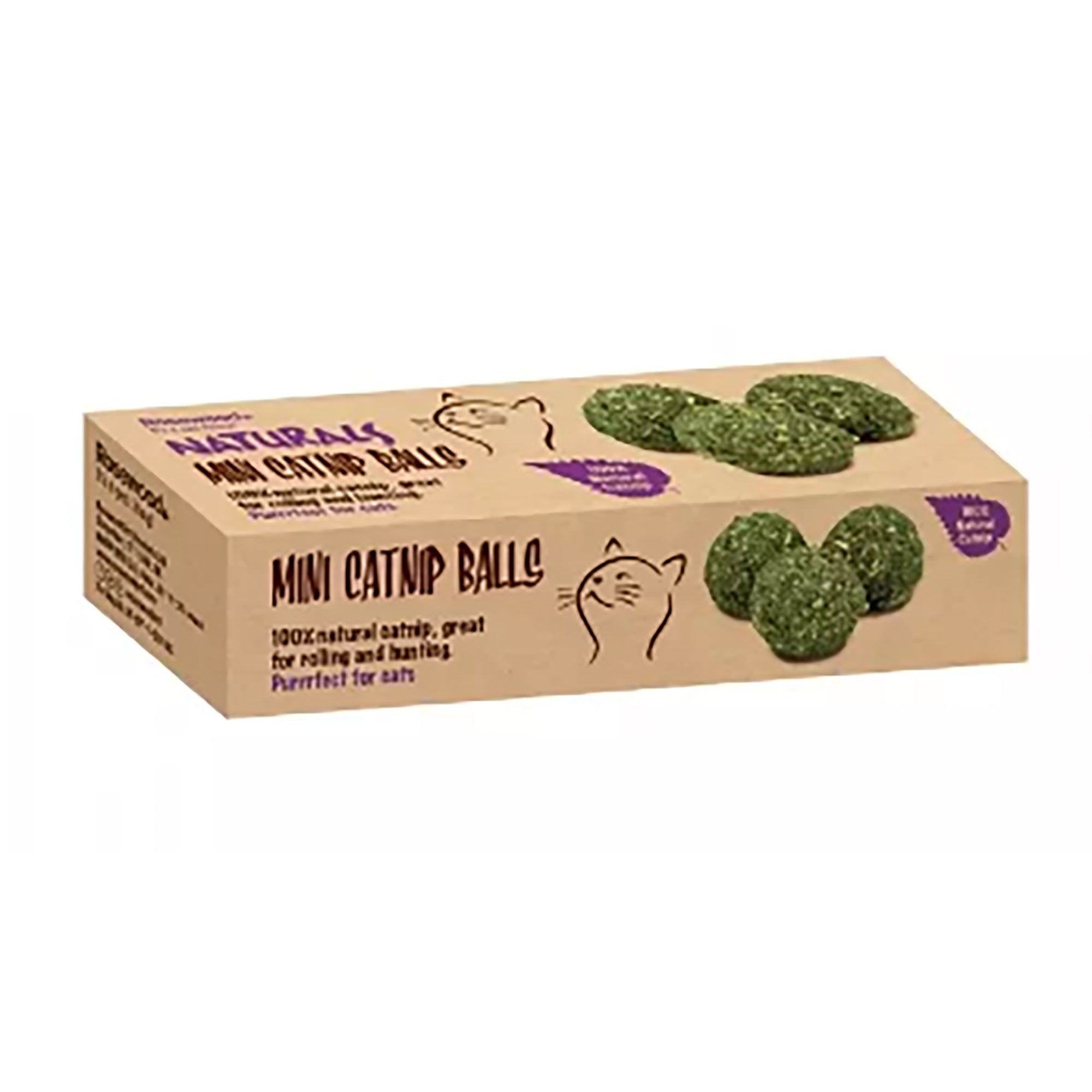 Natural Mini Catnip Balls For Cats
