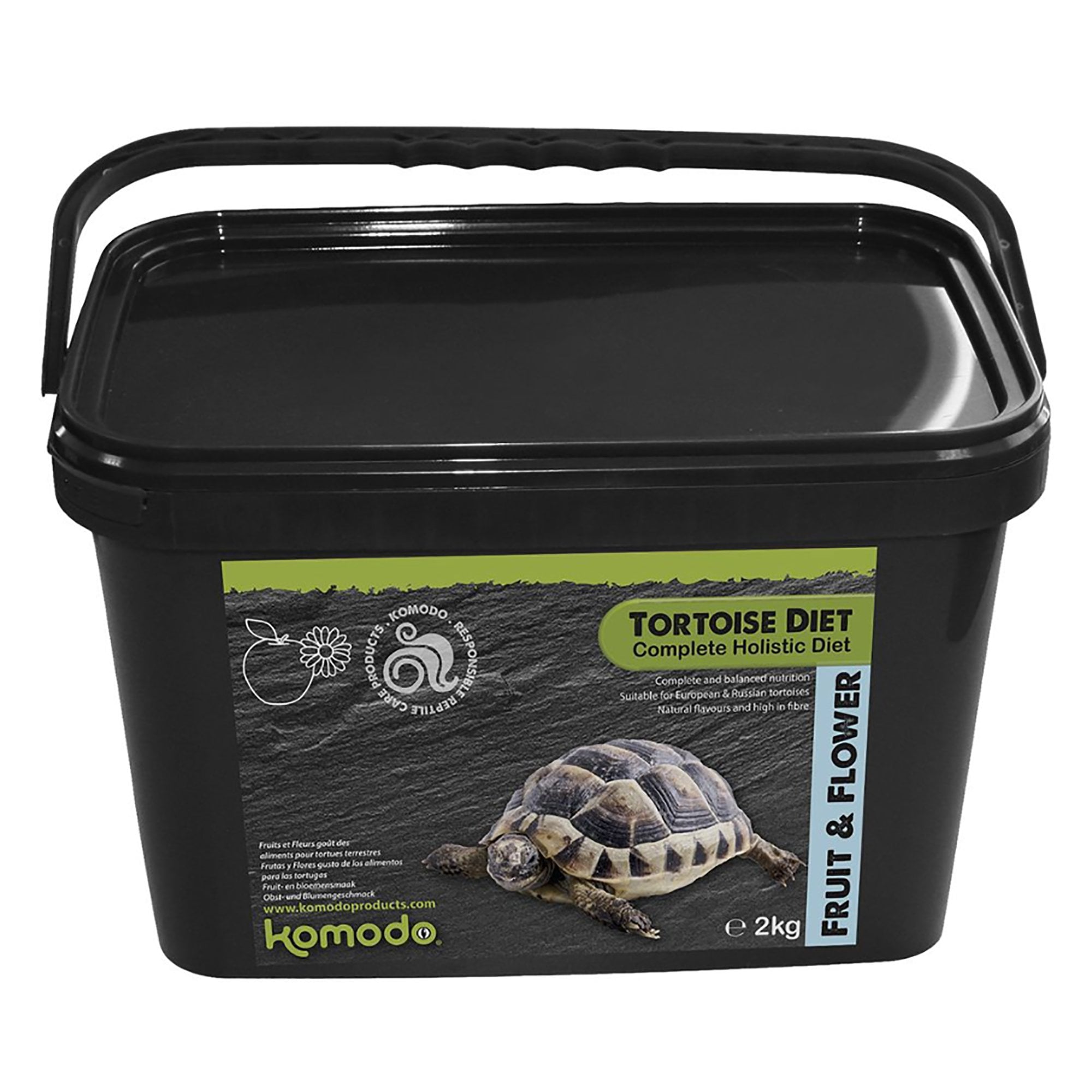 Komodo Tortoise Fruit & Flower Flavour Diet Tub 2kg
