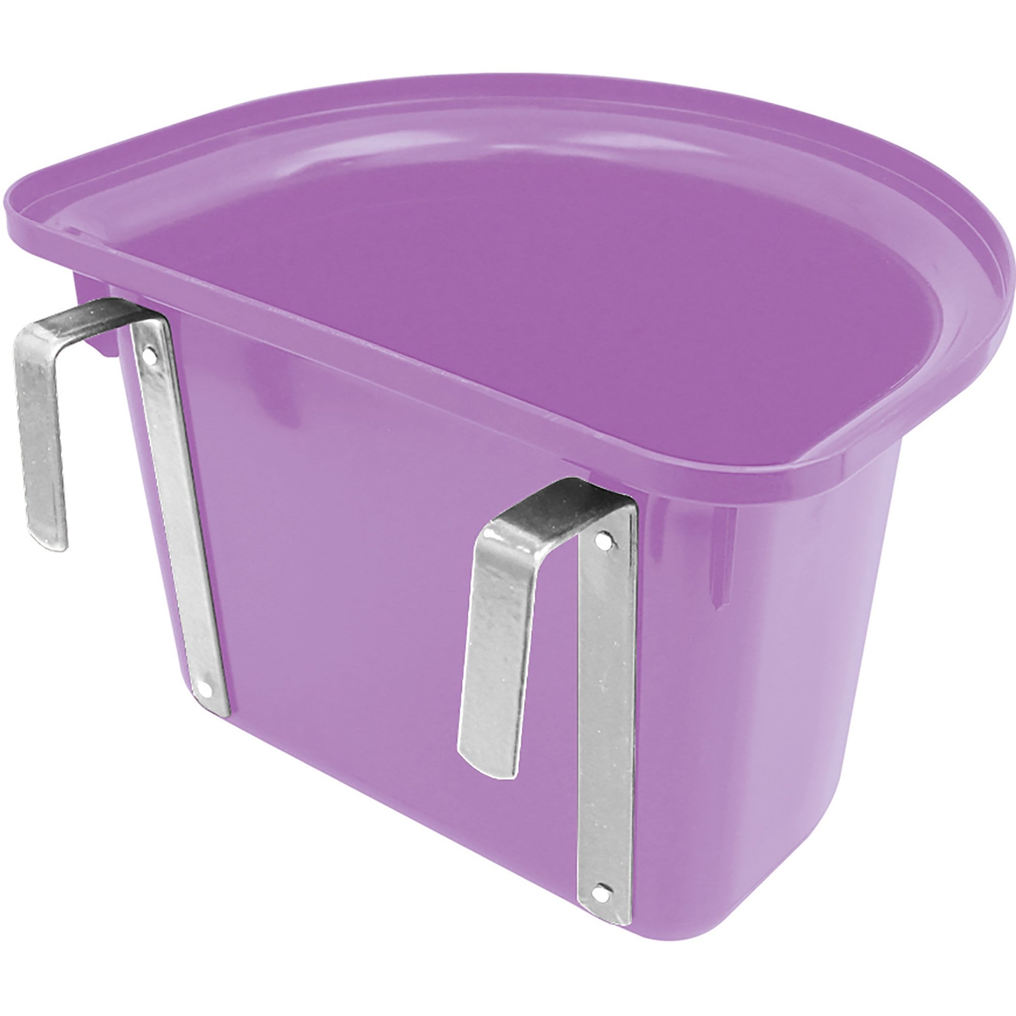 Portable Hook Over Manger 12 Litre Purple