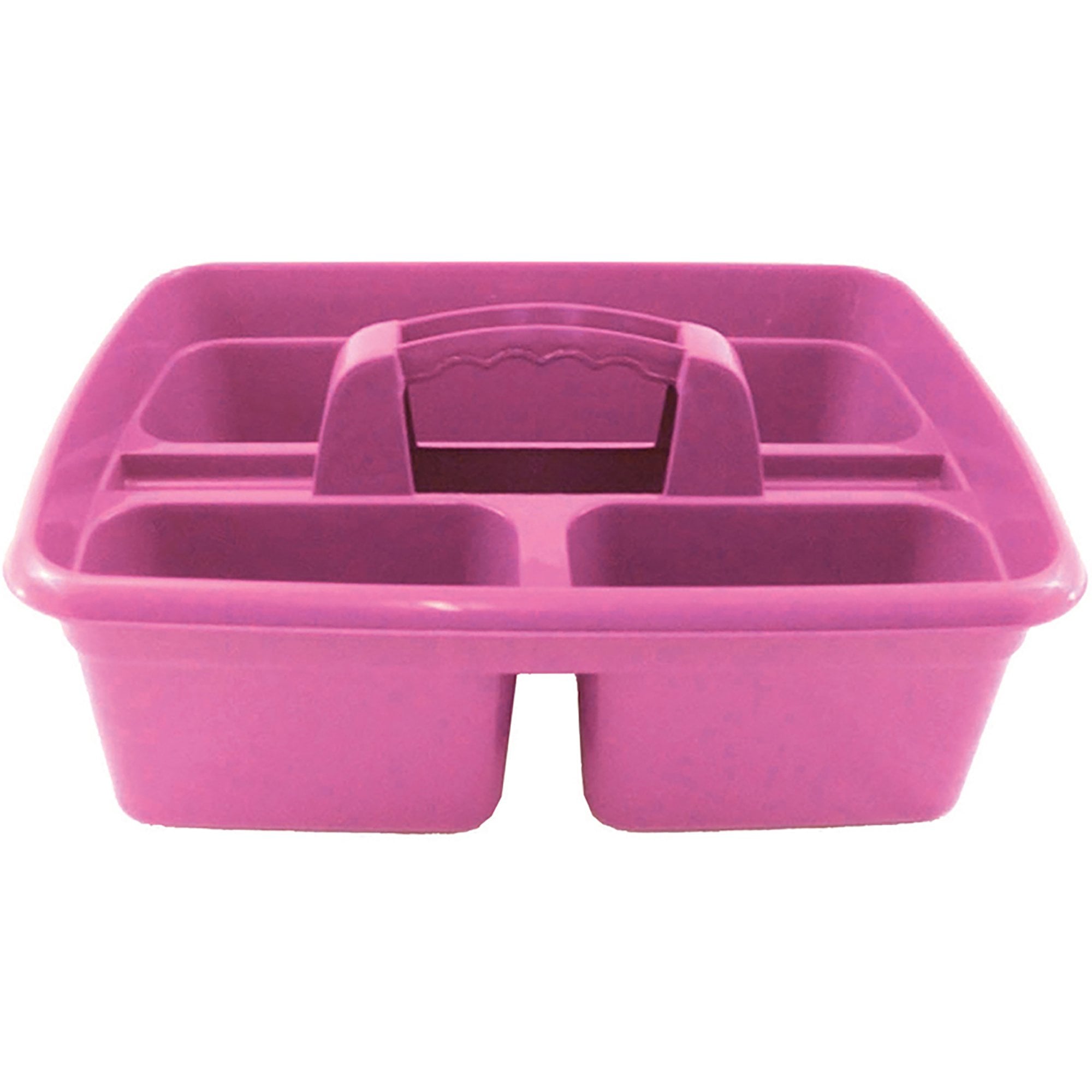 3 Compartment Tack Room Tidy Tray Pink