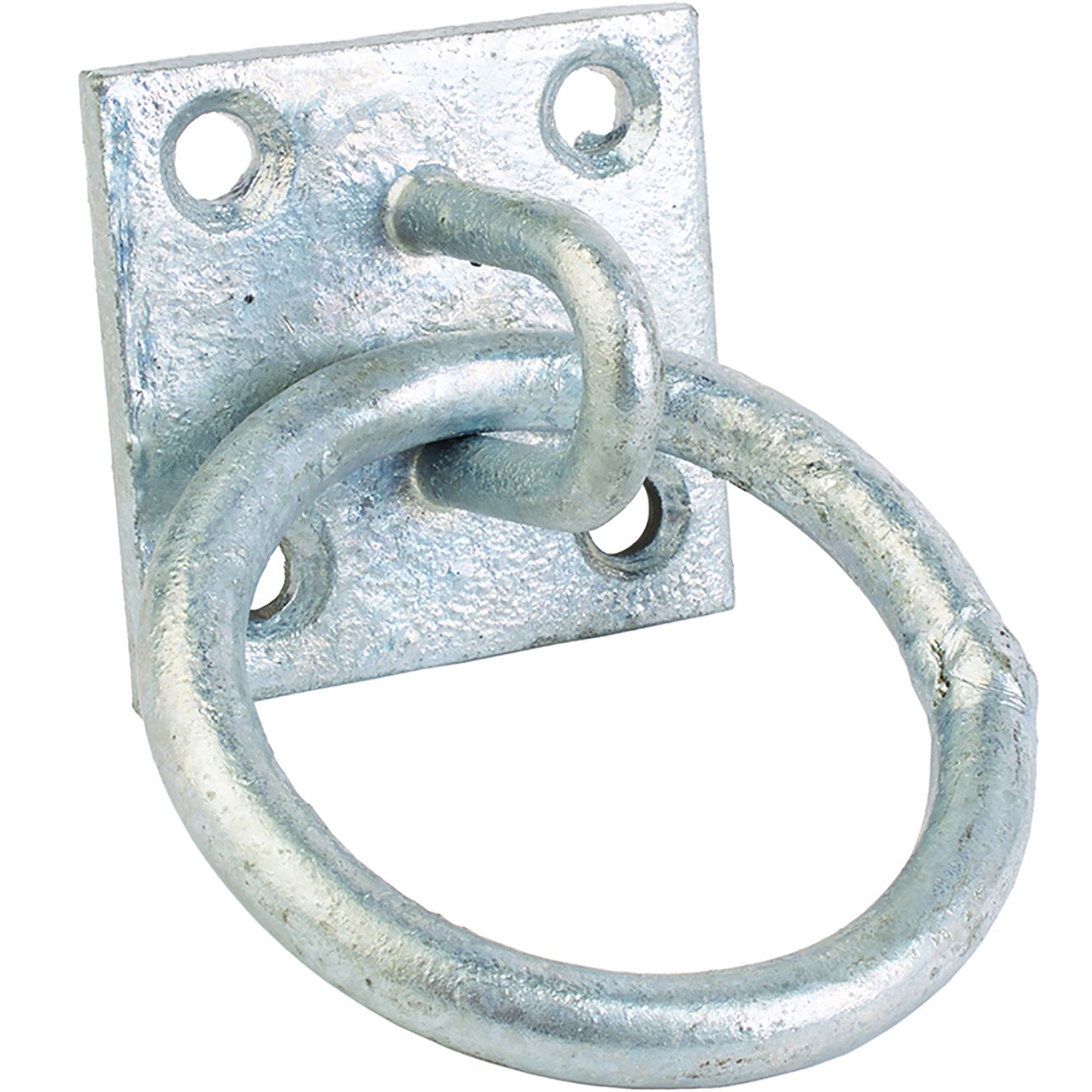 Tie Ring On Plate Galvanised
