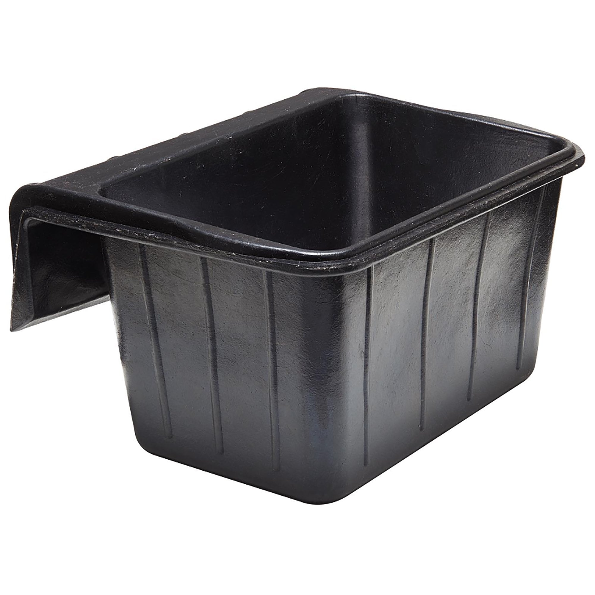 Recycled Rubber Hook Over Eco-Manger 16 Litre Black