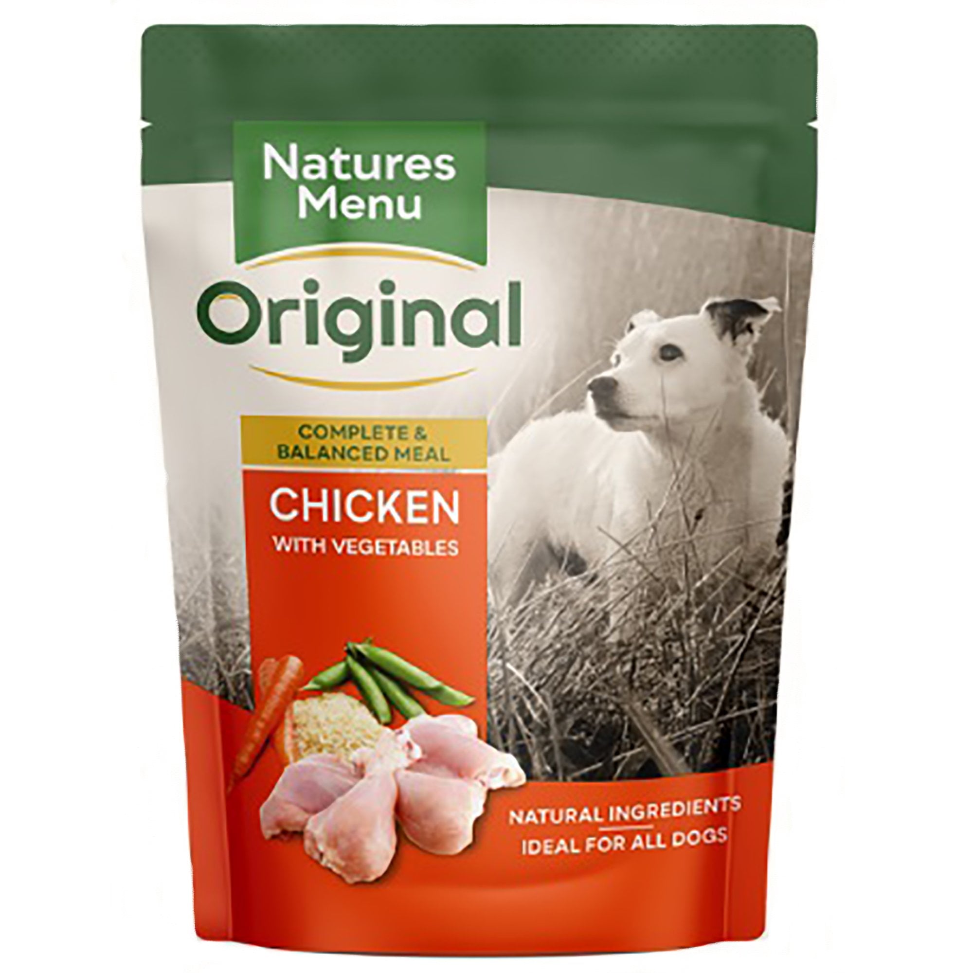 Adult Chicken with Vegetables & Rice Pouch For Dogs 300g