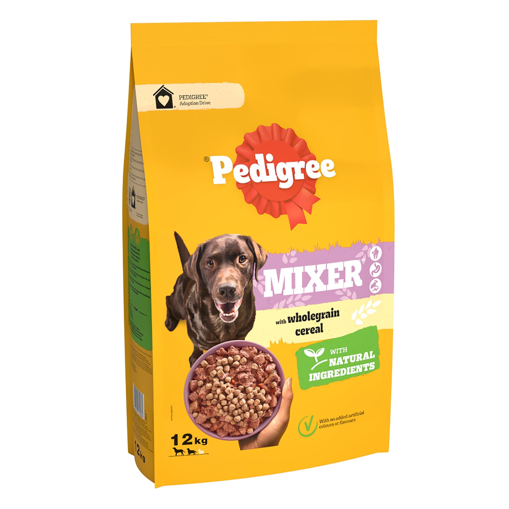 Mixer With Wholegrain Cereals Dog Food 12kg