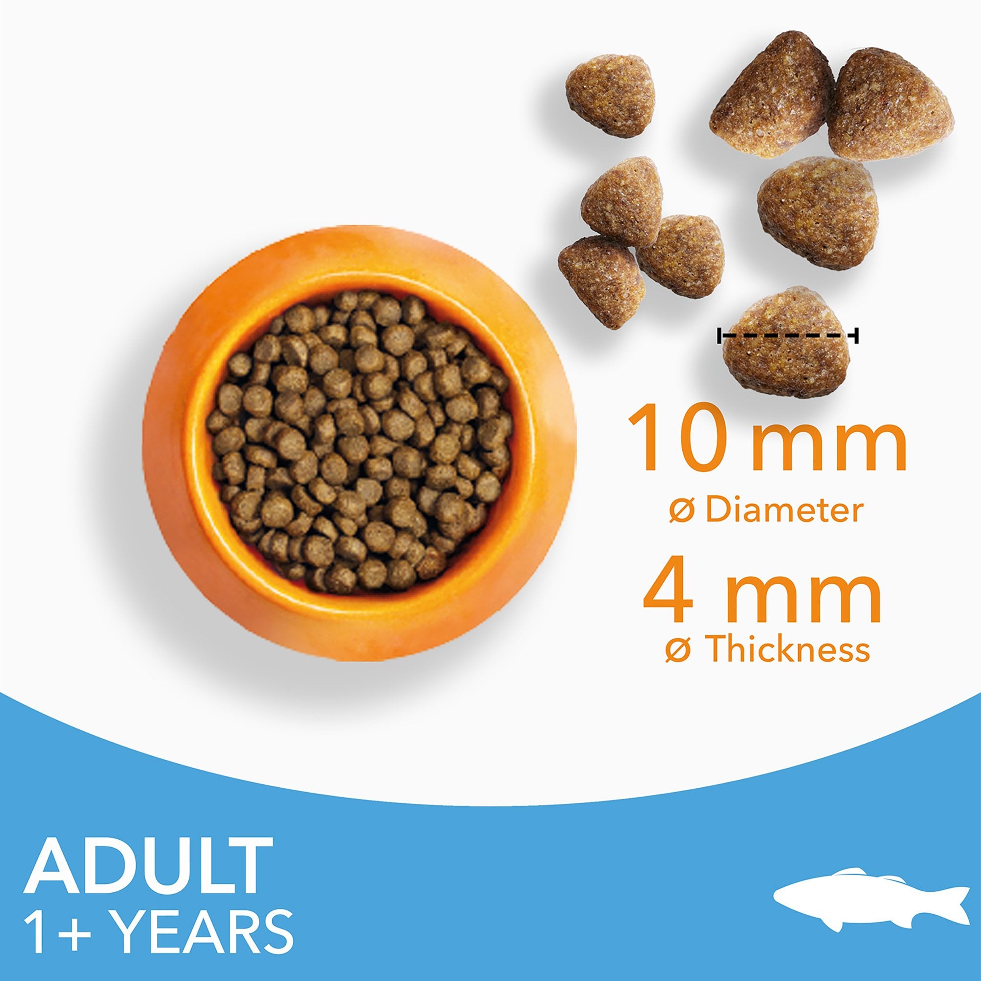 Adult 1+ Years Cat Food With Ocean Fish 2kg