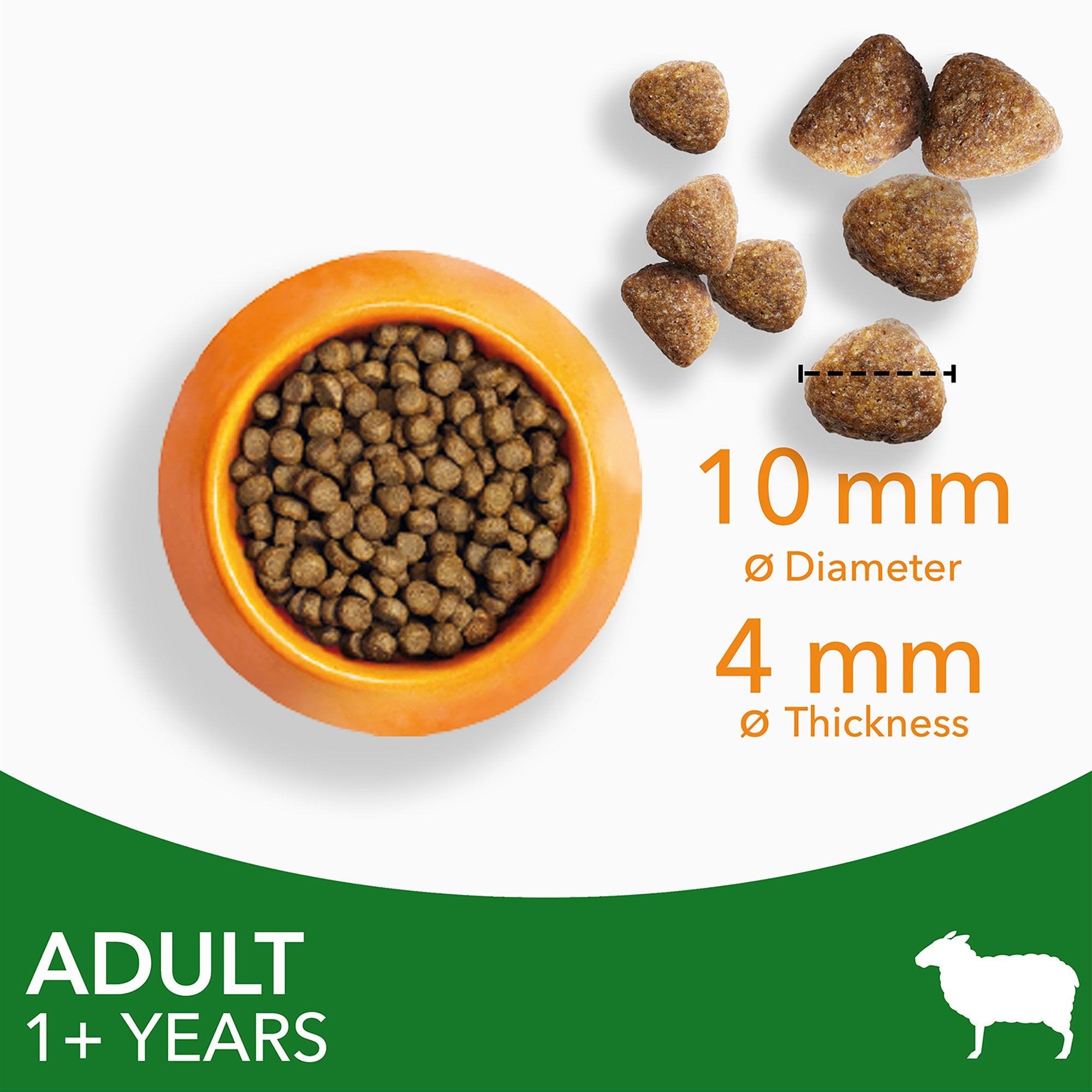 Adult 1+ Years Cat Food With Lamb 2kg