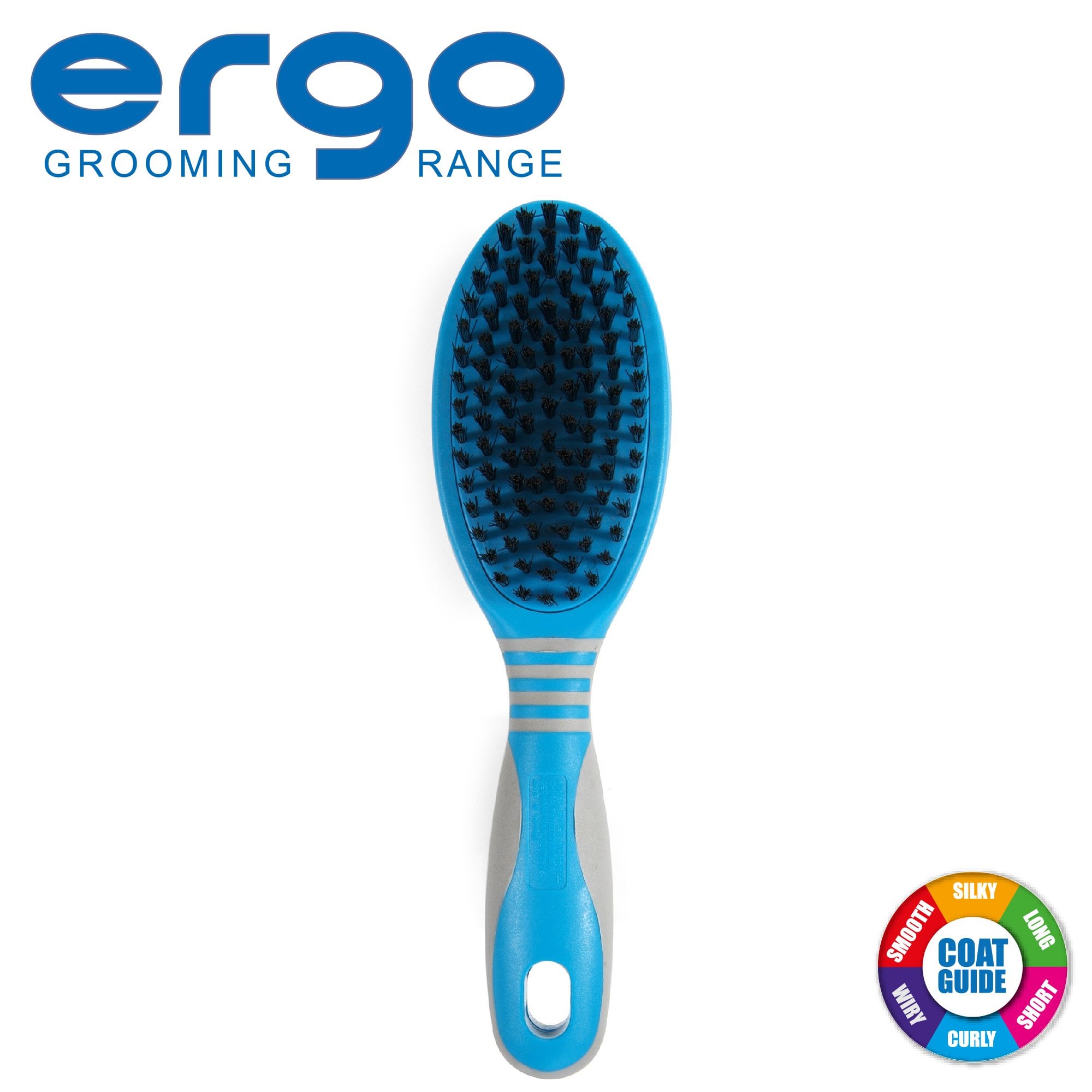 Ancol Ergo Dog Grooming Bristle Brush
