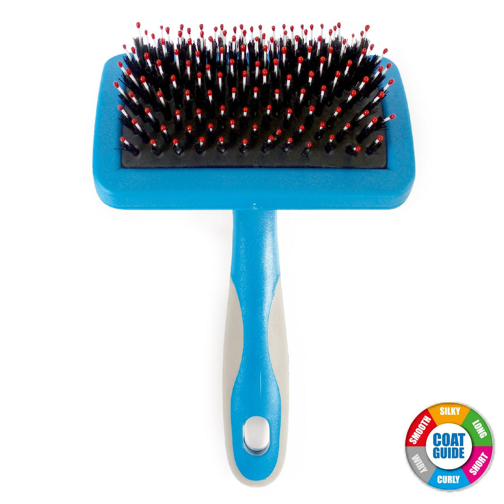 Ergo Hedgehog Dog Slicker Brush - Small