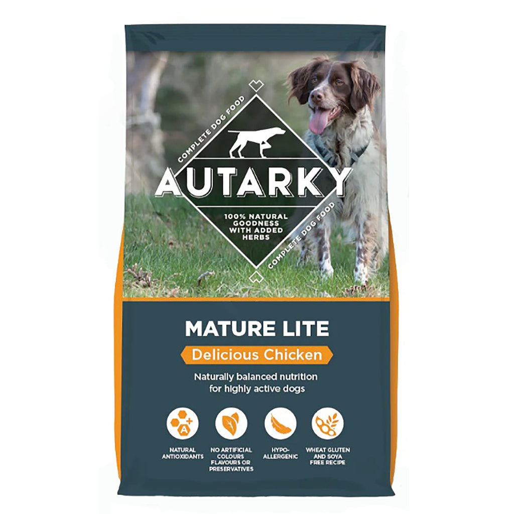 Mature Lite Delicious Chicken Dog Food 2kg