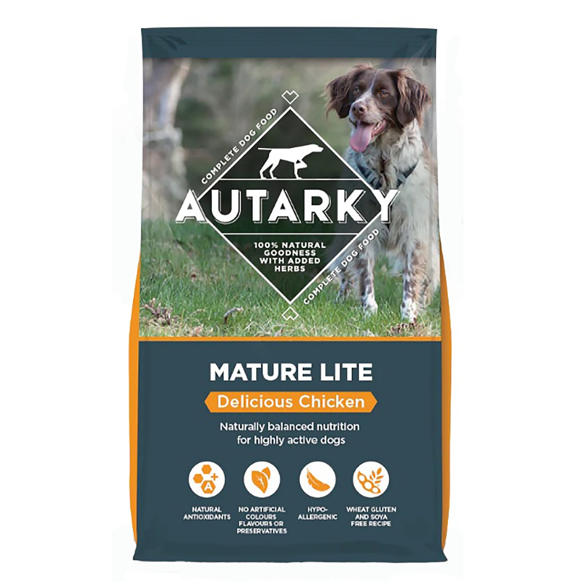 Mature Lite Delicious Chicken Dog Food 12kg