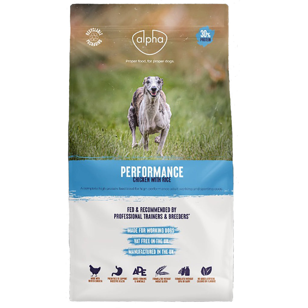 Performance Adult Chicken & Rice Dog Food 15kg