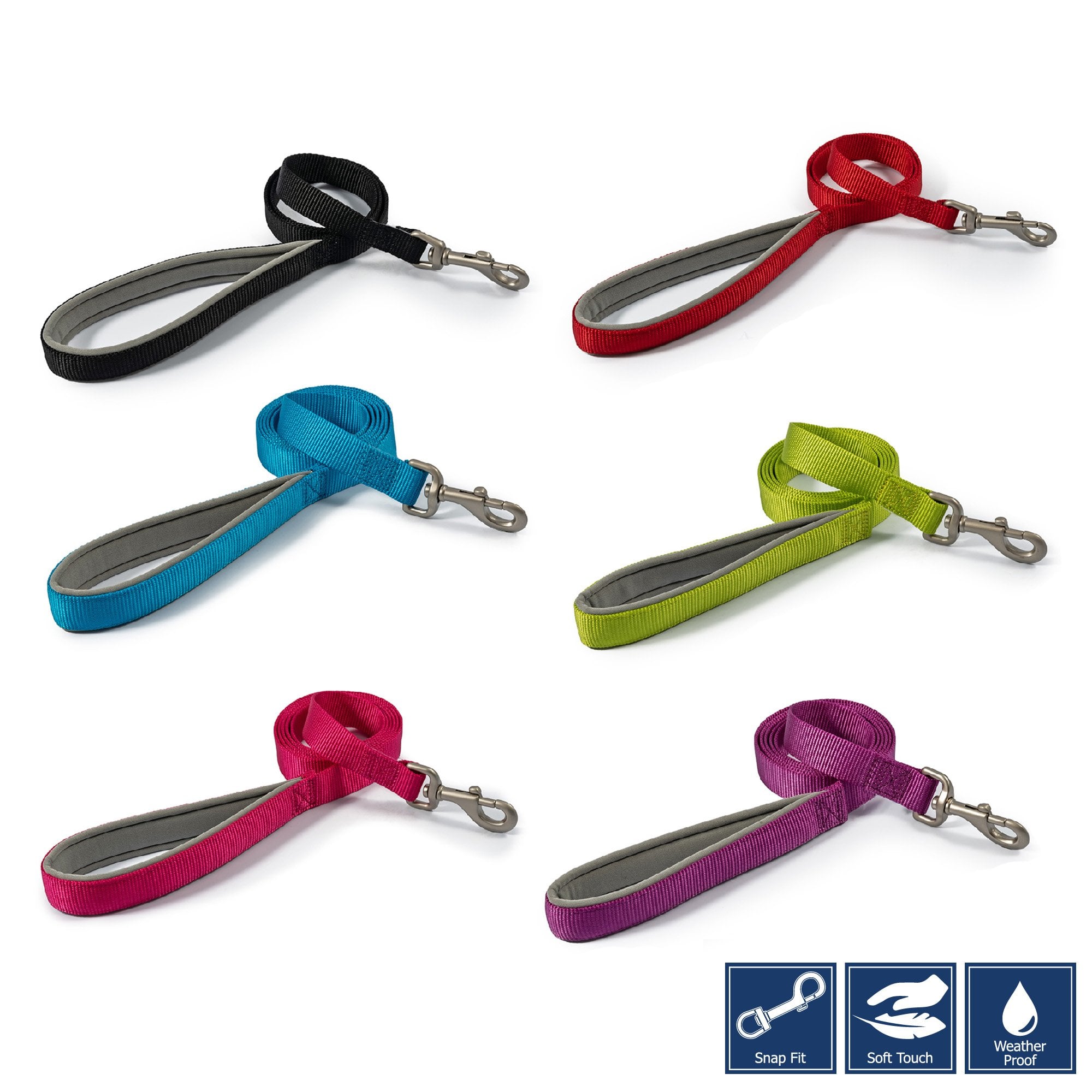 Viva Padded Snap Dog Lead