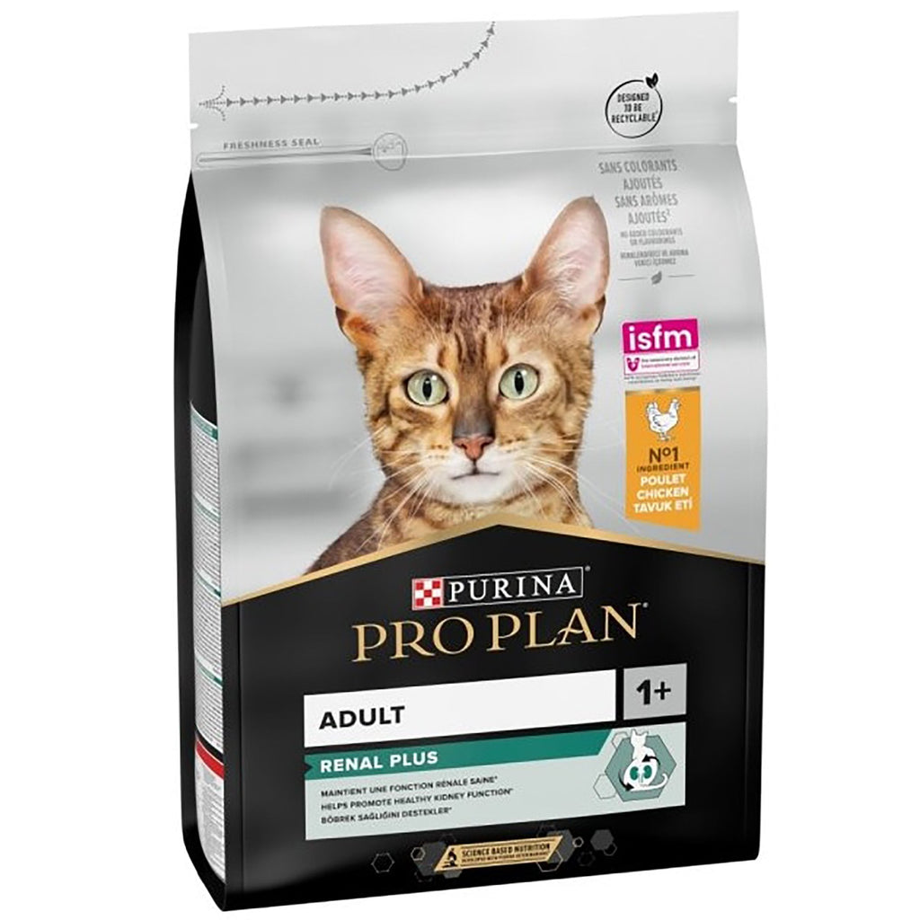 Pro Plan Renal Plus Adult Chicken Cat Food 3kg