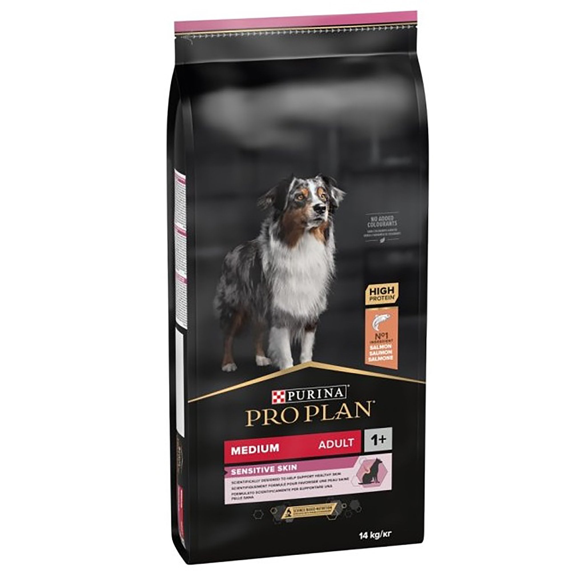 Medium Adult Sensitive Skin Salmon Dog Food 14kg