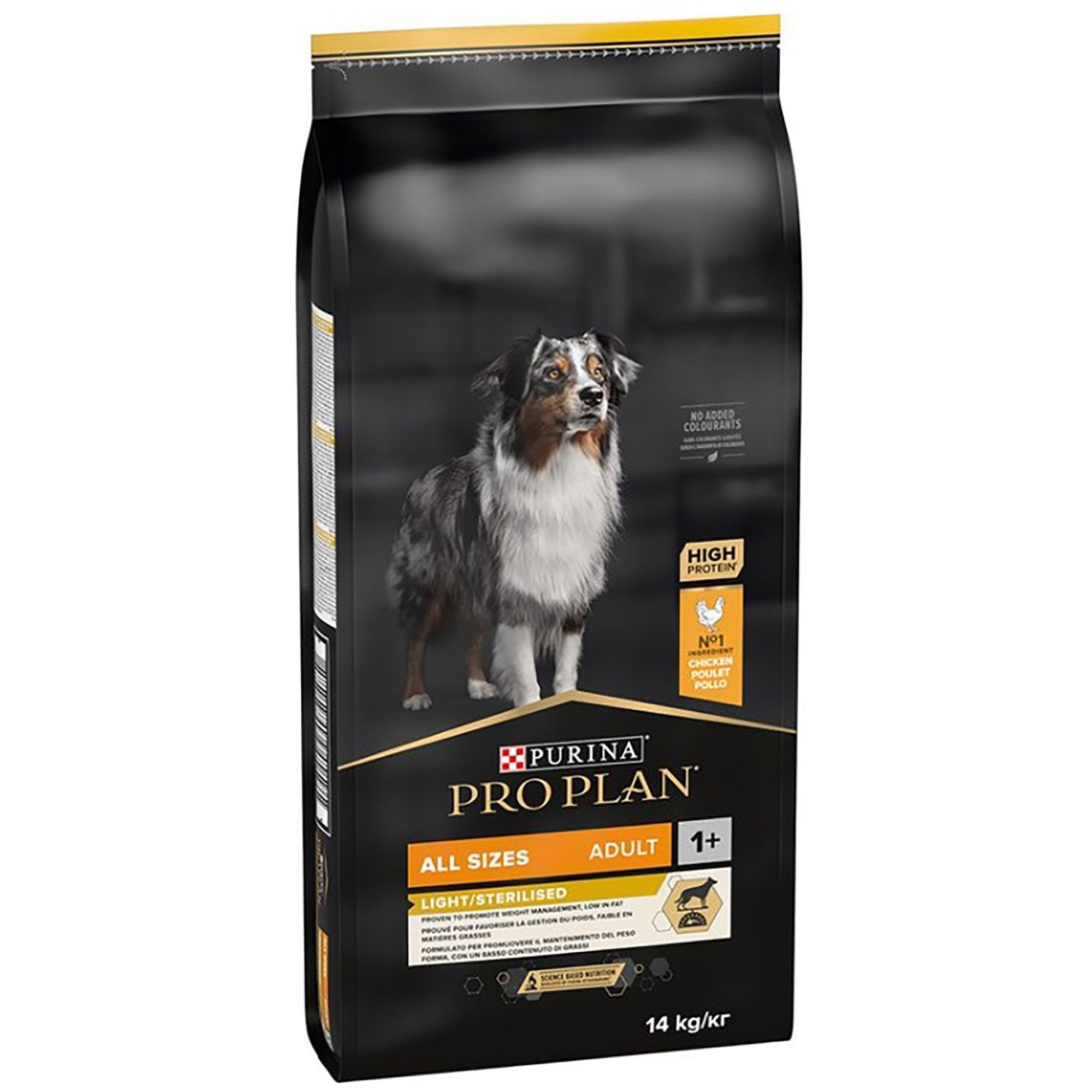 Light/Sterilised Adult Chicken Dog Food 14kg