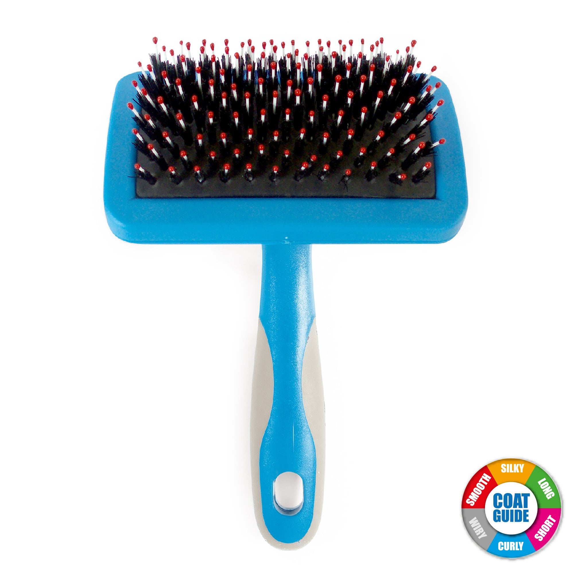 Ancol Ergo Grooming Hedgehog Slicker Dog Brush - Medium