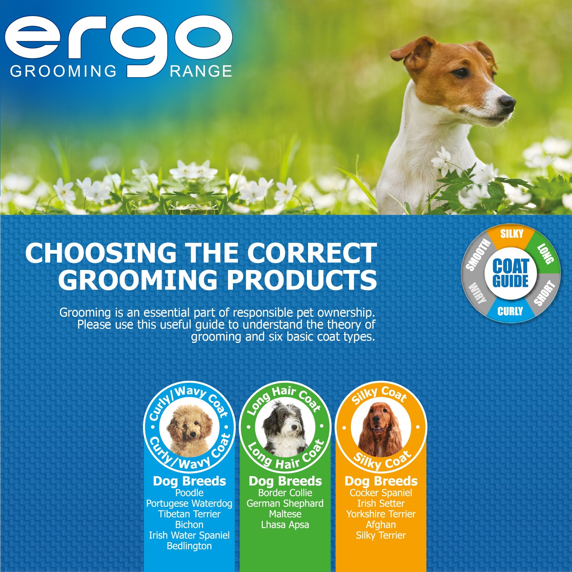 Ancol Ergo Grooming Knot Buster For Dogs
